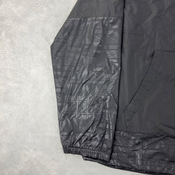 Adidas Originals Black Windbreaker Lightweight Jacket Men’s Size XL - Picture 10 of 14